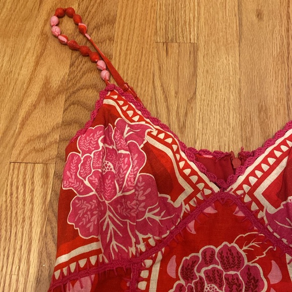 nwt caroline constas floral dress - size M - Picture 3 of 8